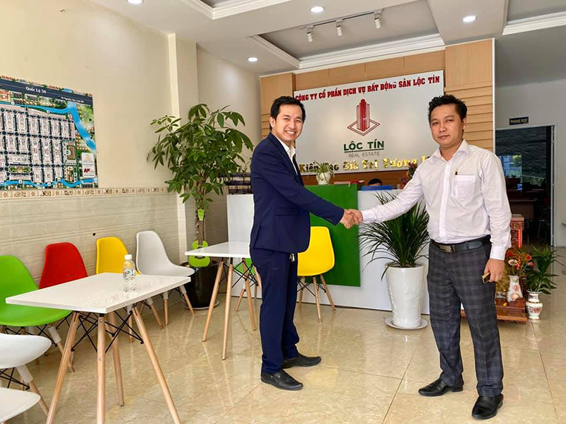 Lâm Thanh Thiện định hướng chiến lược marketing online cho giám đốc công ty bất động sản Lộc Tín