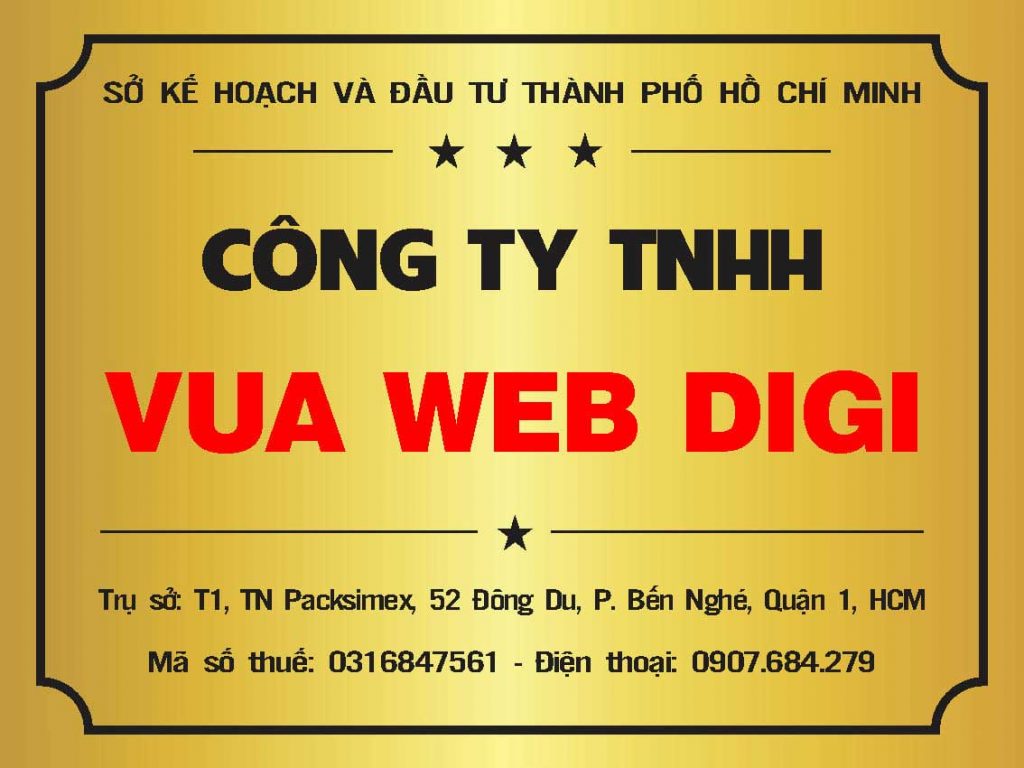 Vua Web Digi là trung tâm dạy SEO uy tín, chất lượng tại TPHCM, Hà Nội