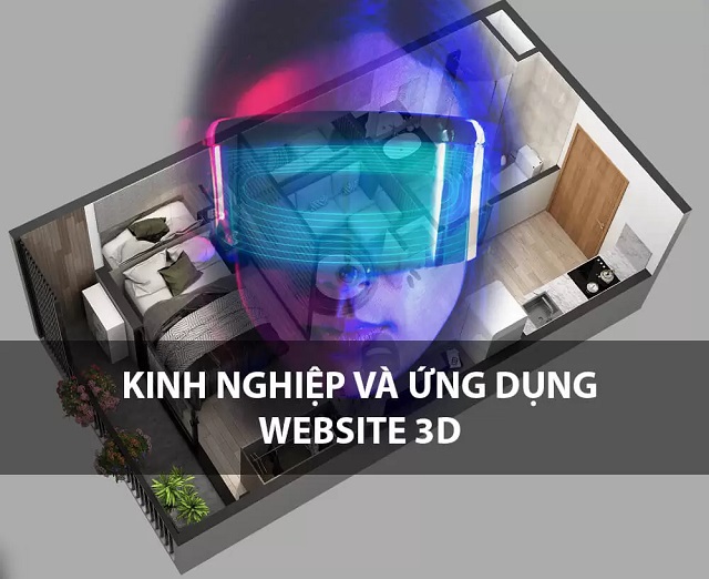Thiết kế web 3D được ứng dụng vào trong nhiều lĩnh vực khác nhau