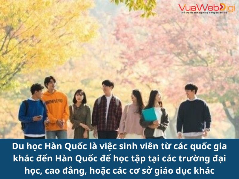 Du Học Hàn Quốc 4 Du học Hàn Quốc là việc các sinh viên từ các quốc gia khác đến Hàn Quốc học tập