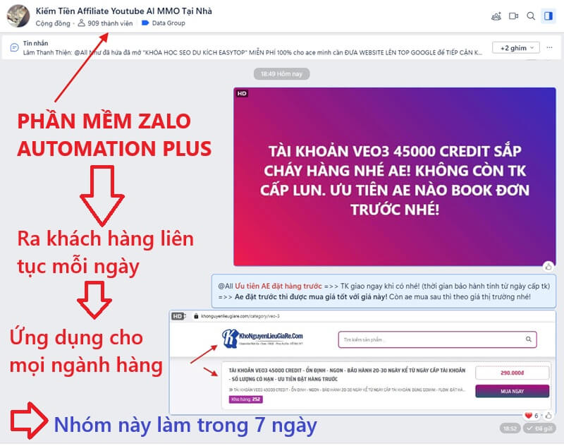 Phần Mềm Zalo Automation Plus 2 Phần Mềm Zalo Automation Plus giúp ra khách hàng liên tục hàng ngày